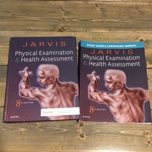 JARVIS 8th edition Physical Examination & Health Assessment text w/ lab manual